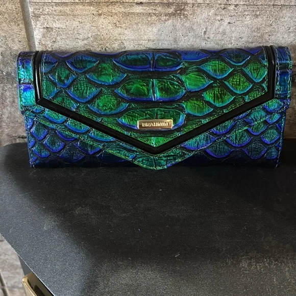 NWT Brahmin Caroline Emerald Lulia - Picture 2 of 11
